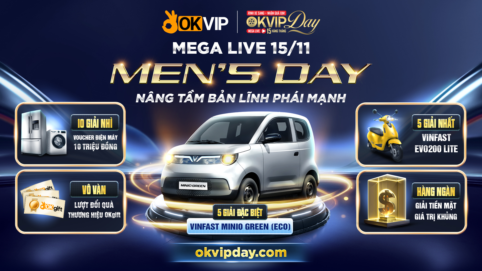 mega lives tháng 11 tại okvipday.com